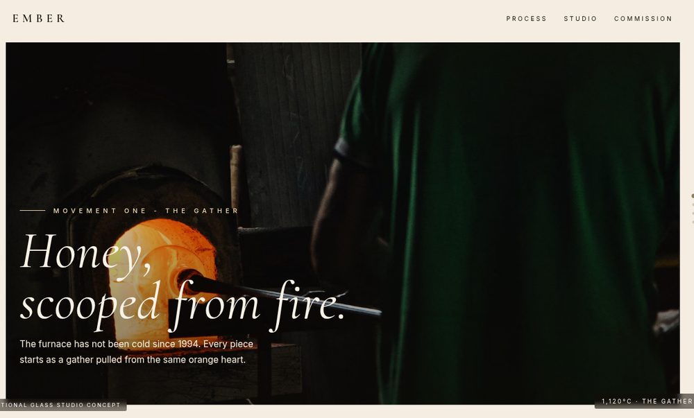 EMBER website preview
